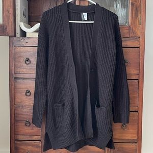H&M Divided Black Cardigan